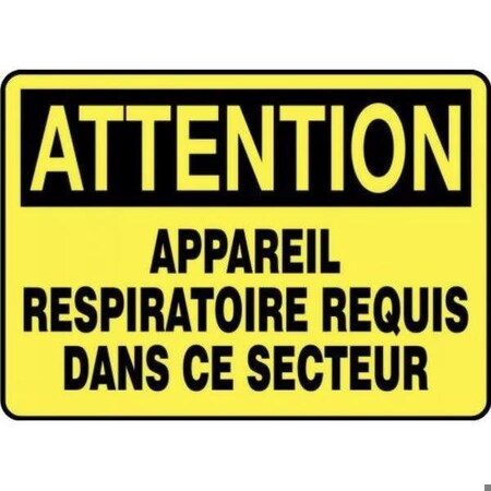 Accuform OSHA CAUTION SAFETY SIGN HEARING FRMPPE431XT FRMPPE431XT